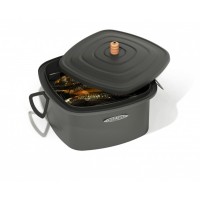 ПП Коптильня горячего копчения Нельма Лайт Carbon антрацит