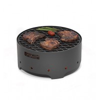 Мангал Везувий Дачник с чугунной решеткой СТЕЙК