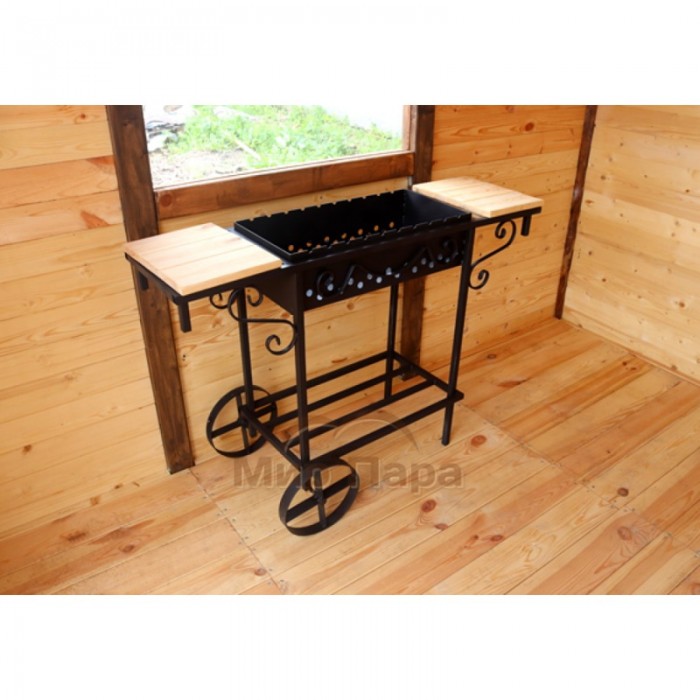 Мангал передвижной ComfortProm Асгард, 3 мм