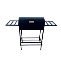 Мангал стационарный ComfortProm Велес с крышкой, 3 мм