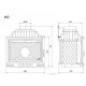 Каминная топка KawMet W2 (14.4 kW)
