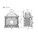 Каминная топка KawMet W1 (18 kW) Феникс