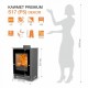 Печь камин KawMet Premium S17 Dekor (4,9 kW)