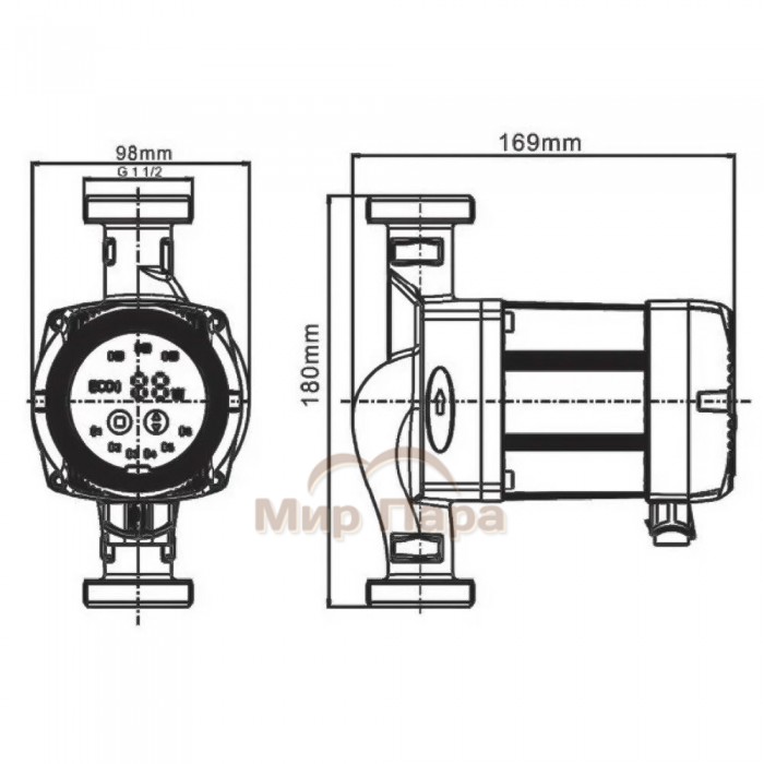 Циркуляционный насос IBO BETA-2 25-60/130
