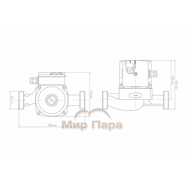 Циркуляционный насос ДЖИЛЕКС ЦИРКУЛЬ 25/40