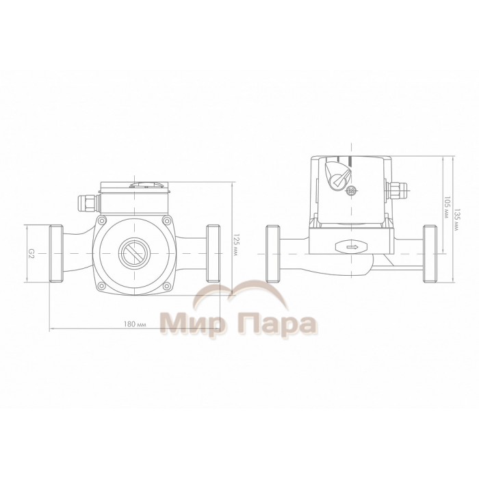 Циркуляционный насос ДЖИЛЕКС ЦИРКУЛЬ 32/40