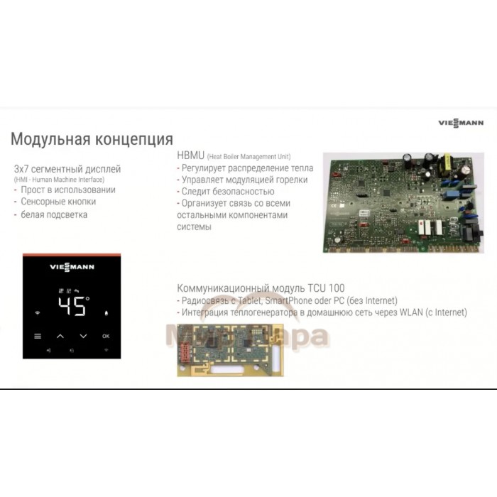 Конденсационный газовый котел Viessmann Vitodens 100 W B1HF 25
