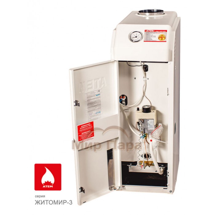 Газовый котел ATEM ЖИТОМИР-3 КС-ГВ-015 СН (задний выход дымохода)