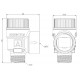 Предохранительный клапан Afriso MSG 2,5 бар, НР1/2" x ВР3/4" (42 522)