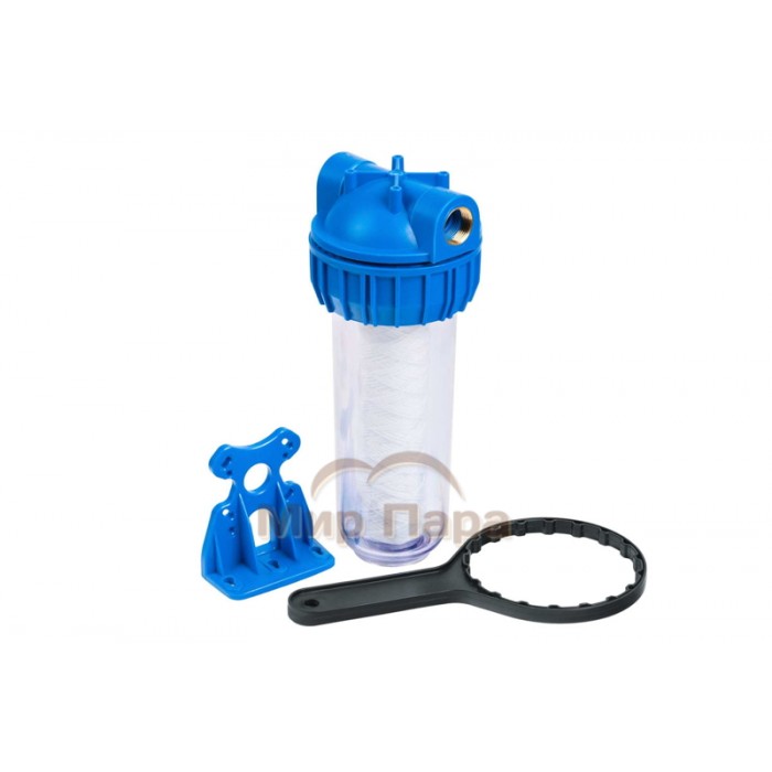 Колба UNIPUMP 10" CFC-10K (резьба 1/2") с картриджем SC-10W (5мкм)