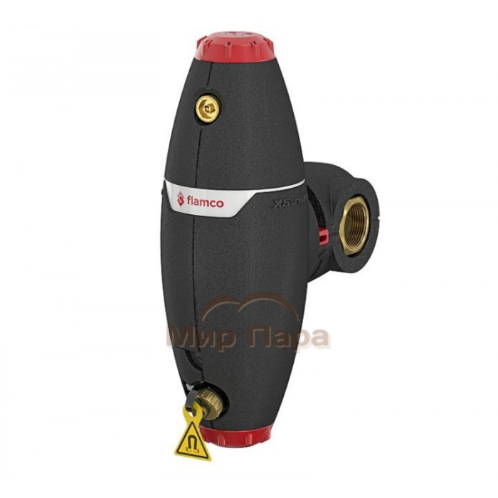 Комбинированный сепаратор Flamco XStream Vent-Clean DN20, 3/4" F