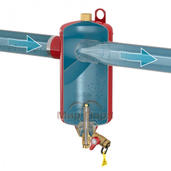 Сепаратор шлама Flamco Clean Smart 150 (DN150; Кvs=675 м3/ч; Tmax=120°C)