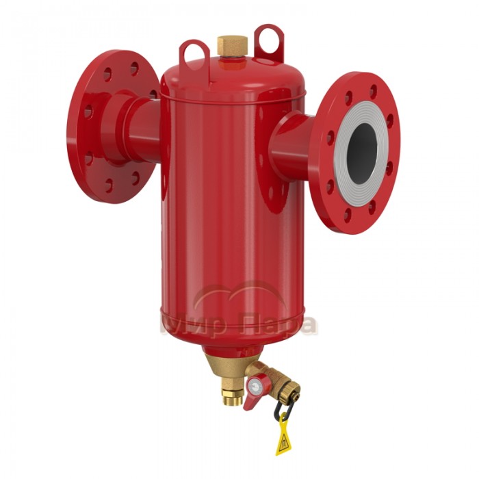 Сепаратор шлама Flamco Clean Smart 65F (DN65; Кvs=140 м3/ч; Tmax=120°C)