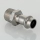 Муфта пресс с наружной резьбой Valtec 15х1/2" (VTi.901.I) Муфта пресс с наружной резьбой Valtec 15х1/2" (VTi.901.I)