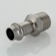 Муфта пресс с наружной резьбой Valtec 15х1/2" (VTi.901.I) Муфта пресс с наружной резьбой Valtec 15х1/2" (VTi.901.I)