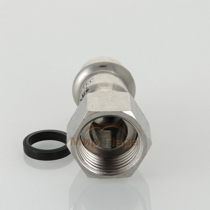 Муфта пресс с накидной гайкой Valtec 22х3/4" (VTi.908.I)