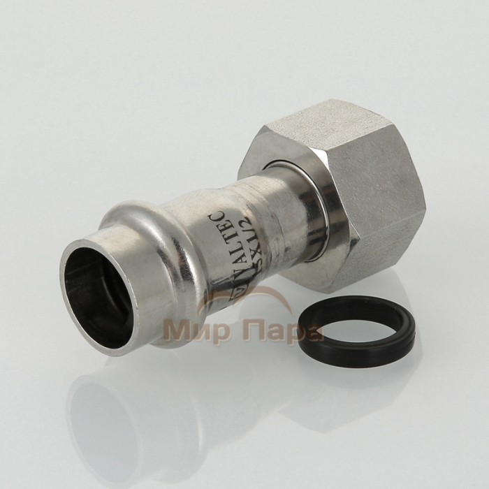 Муфта пресс с накидной гайкой Valtec 22х3/4" (VTi.908.I)