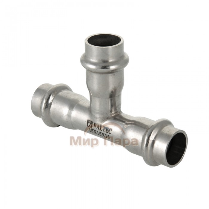 Тройник пресс Valtec 35х28х35 мм (VTi.931.I) Тройник пресс Valtec 35х28х35 мм (VTi.931.I)