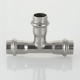 Тройник пресс Valtec 35х28х35 мм (VTi.931.I) Тройник пресс Valtec 35х28х35 мм (VTi.931.I)