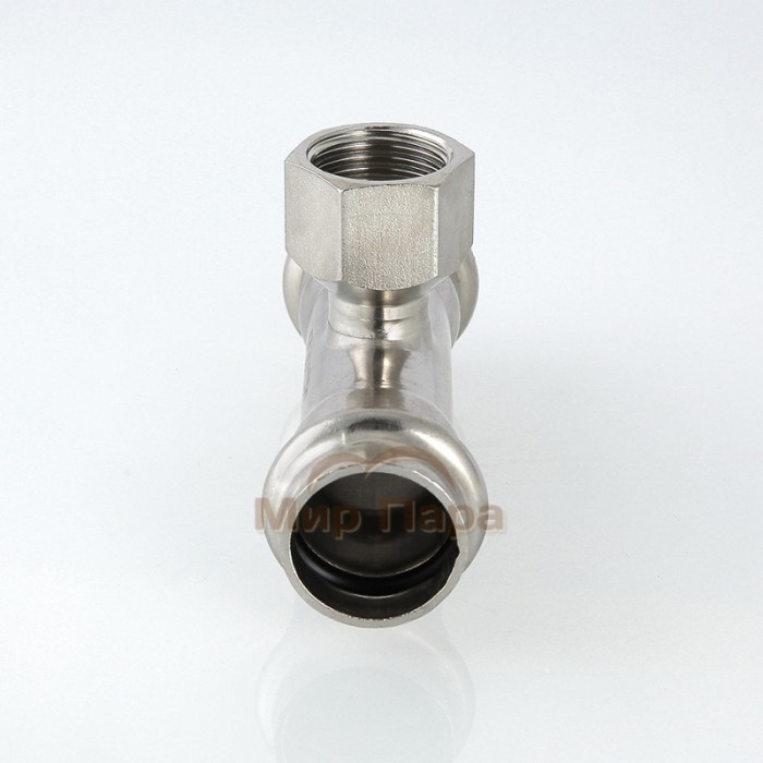 Тройник пресс с внутренней резьбой Valtec 22х1/2" (VTi.932.I)