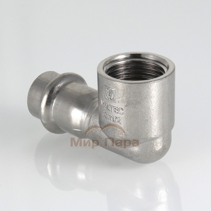 Угольник пресс с внутренней резьбой Valtec 15х1/2" (VTi.952.I) Угольник пресс с внутренней резьбой Valtec 15х1/2" (VTi.952.I)