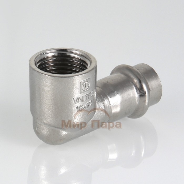 Угольник пресс с внутренней резьбой Valtec 15х1/2" (VTi.952.I) Угольник пресс с внутренней резьбой Valtec 15х1/2" (VTi.952.I)