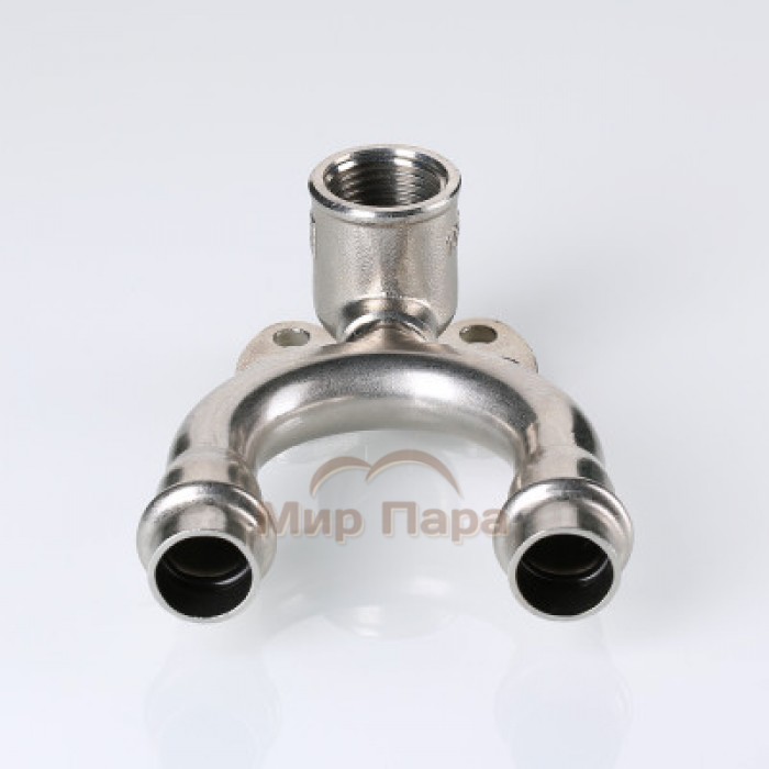 Проходная водорозетка пресс Valtec (VTi.954.DI) 15 мм х 1/2"
