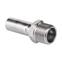 Вставка пресс с наружной резьбой Valtec 15х3/4" (VTi.906.I) Вставка пресс с наружной резьбой Valtec 15х3/4" (VTi.906.I)