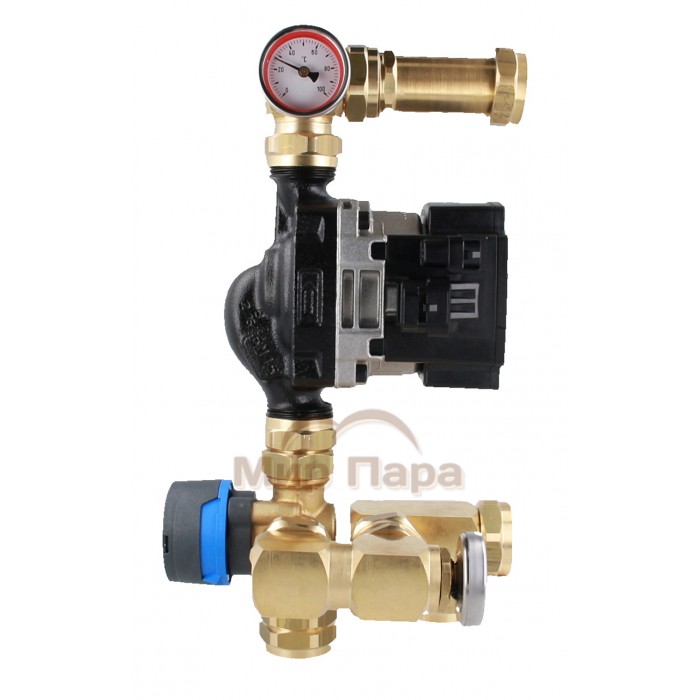 Насосно-смесительный узел Afriso с насосом Grundfos UPM3 FLEX AS 15-70/130 мм (9055100)