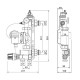 Насосно-смесительный узел для теплого пола AV Engineering AVE250-01