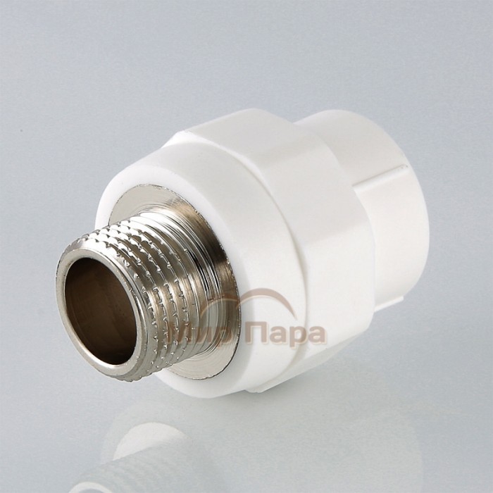 Муфта полипропиленовая с переходом на наружную резьбу Valtec 25х1/2" (VTp.701.0)
