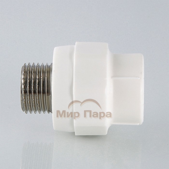 Муфта полипропиленовая с переходом на наружную резьбу Valtec 25х1/2" (VTp.701.0)