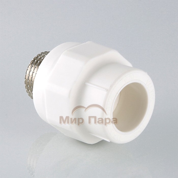 Муфта полипропиленовая с переходом на наружную резьбу Valtec 25х1/2" (VTp.701.0)