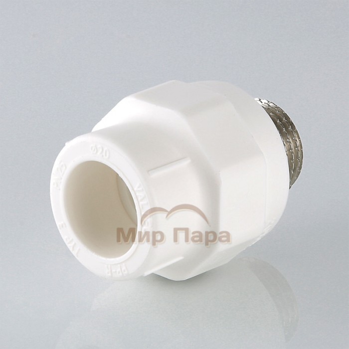 Муфта полипропиленовая с переходом на наружную резьбу Valtec 25х1/2" (VTp.701.0)