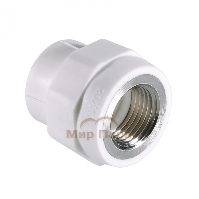 Муфта полипропиленовая с переходом на внутреннюю резьбу Valtec 32х1/2" (VTp.702.0) Муфта полипропиленовая с переходом на внутреннюю резьбу Valtec 32х1/2" (VTp.702.0)