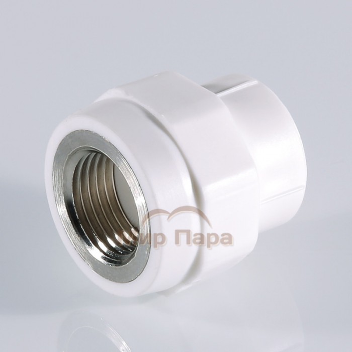 Муфта полипропиленовая с переходом на внутреннюю резьбу Valtec 32х1/2" (VTp.702.0) Муфта полипропиленовая с переходом на внутреннюю резьбу Valtec 32х1/2" (VTp.702.0)