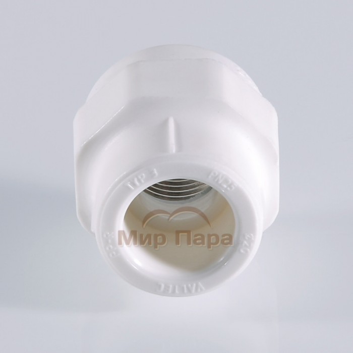 Муфта полипропиленовая с переходом на внутреннюю резьбу Valtec 32х1/2" (VTp.702.0) Муфта полипропиленовая с переходом на внутреннюю резьбу Valtec 32х1/2" (VTp.702.0)