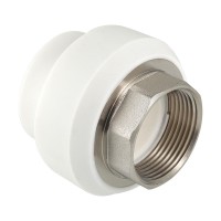 Муфта полипропиленовая под ключ с переходом на внутреннюю резьбу Valtec 40х1 1/4" (VTp.706.0)