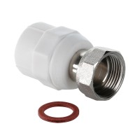 Муфта полипропиленовая с накидной гайкой Valtec 25х1" (VTp.708.0)