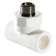 Тройник полипропиленовый с переходом на наружную резьбу Valtec 20х1/2" (VTp.733.0)