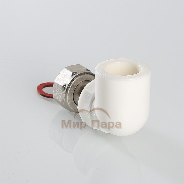 Угольник полипропиленовый с накидной гайкой Valtec 25х3/4" (VTp.758.0)
