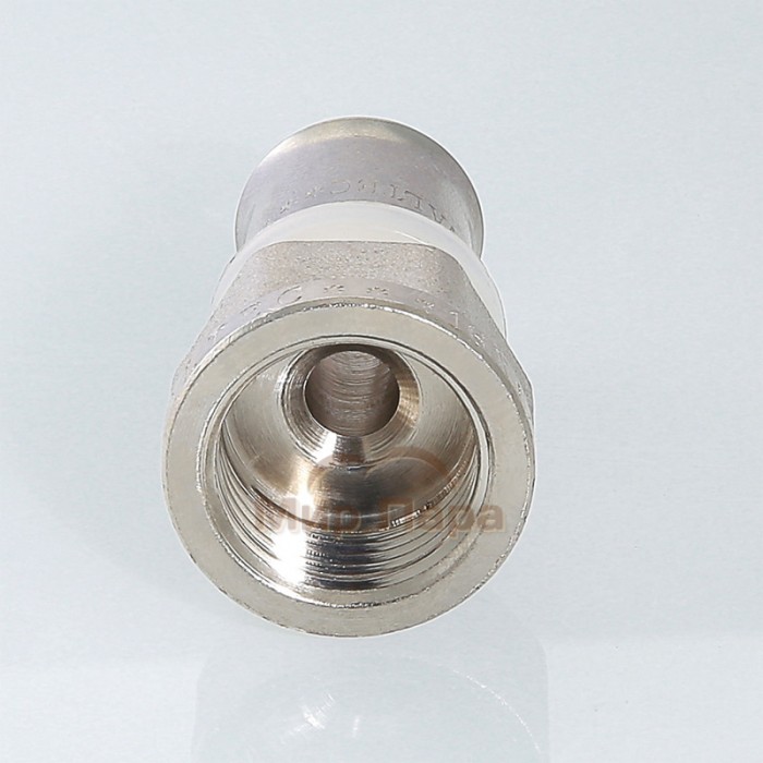 Муфта пресс с переходом на внутреннюю резьбу Valtec 16х1/2" (VTm.202.N)