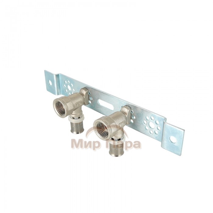 Монтажная планка с пресс водорозетками Valtec 16х1/2" (VTm.224.N)