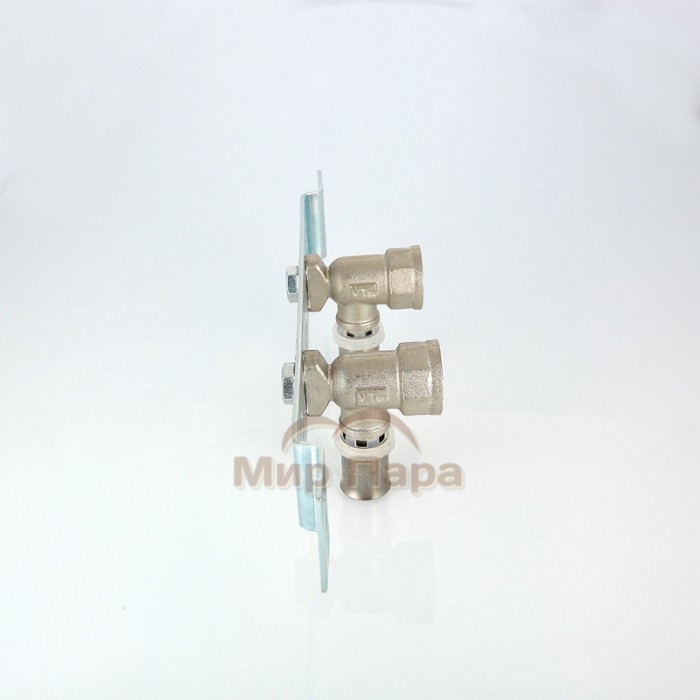 Монтажная планка с пресс водорозетками Valtec 16х1/2" (VTm.224.N)