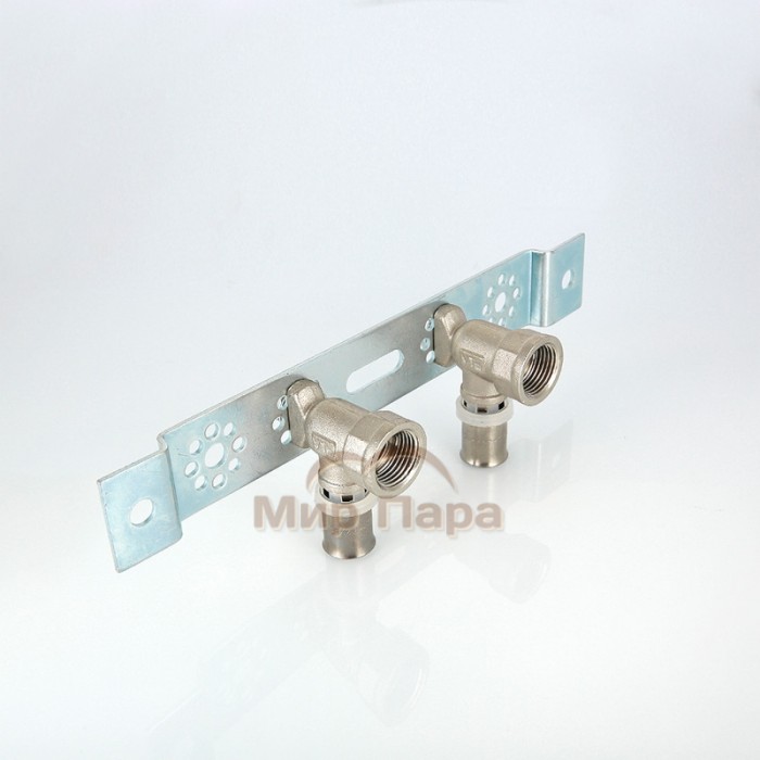 Монтажная планка с пресс водорозетками Valtec 16х1/2" (VTm.224.N)