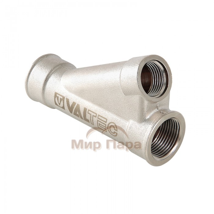 Фитинг резьбовой – тройник косой Valtec 1"x1/2" (VTr.136.N)
