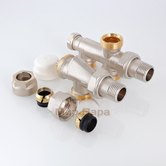 Узел термостатический для нижнего подключения радиатора Valtec 1/2"х50% (VT.225K.N)