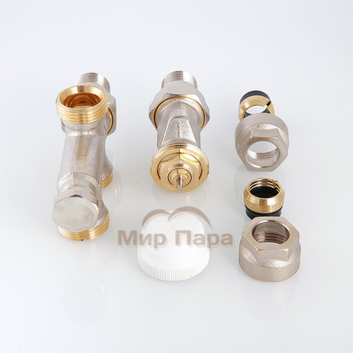 Узел термостатический для нижнего подключения радиатора Valtec 1/2"х50% (VT.225K.N)