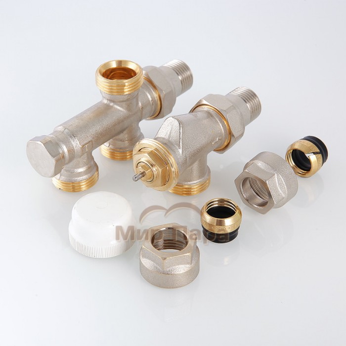 Узел термостатический для нижнего подключения радиатора Valtec 1/2"х50% (VT.225K.N)