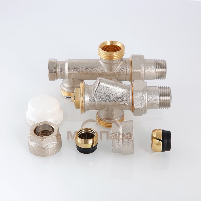 Узел термостатический для нижнего подключения радиатора Valtec 1/2"х50% (VT.225K.N)